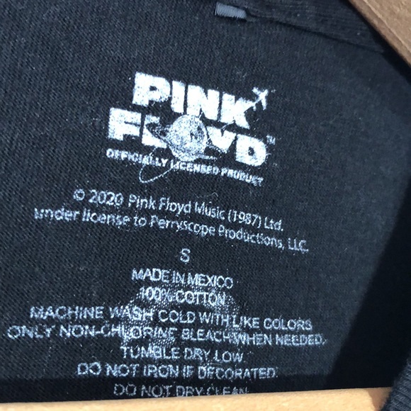 PINK FLOYD | Black Graphic Cotton Tee “The Dark Side of the Moon” size Small - Picture 7 of 10